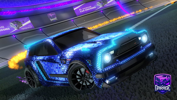 A Rocket League car design from Hahahahaaaaa