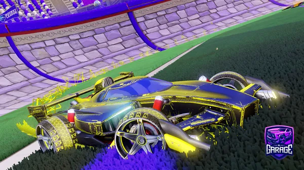A Rocket League car design from IsaacLinenfelser