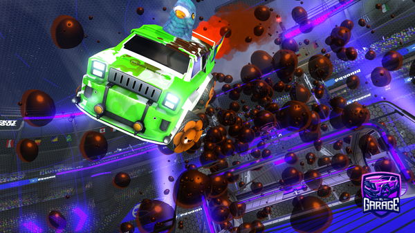 A Rocket League car design from Ssesk2