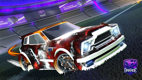 A Rocket League car design from JnusRLThereal