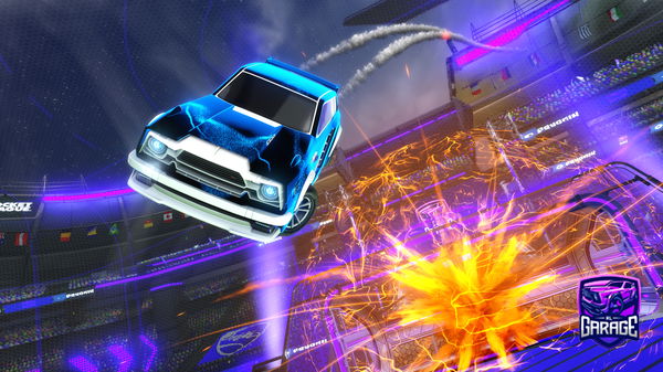 A Rocket League car design from Sad-Javi17