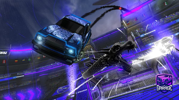 A Rocket League car design from daniboysuii