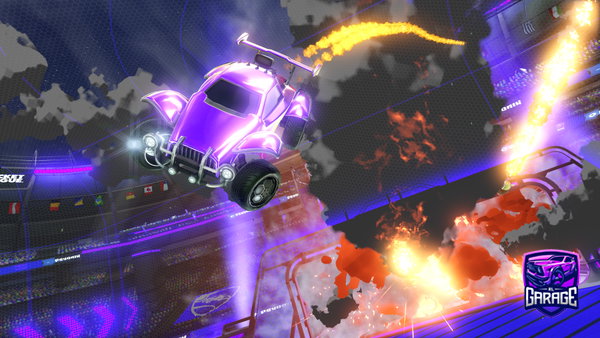 A Rocket League car design from VikingSarria