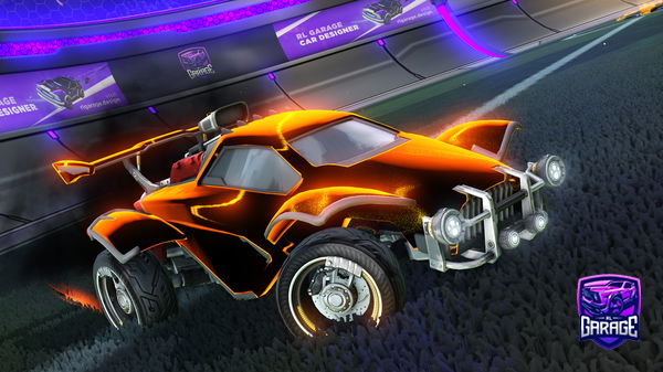 A Rocket League car design from Marusworld5