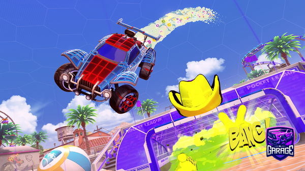 A Rocket League car design from jacksonon2k