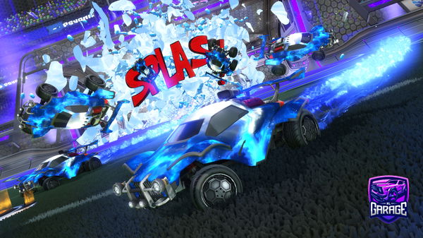 A Rocket League car design from Gangstaman_6969