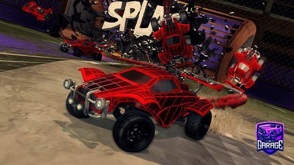 A Rocket League car design from CarMaker69