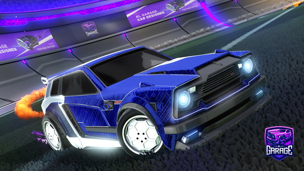 A Rocket League car design from Haitsu