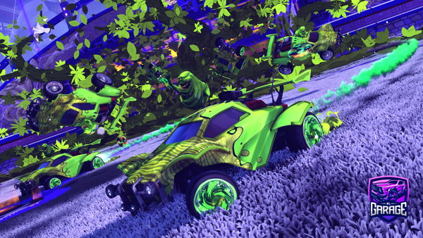 A Rocket League car design from godyatto