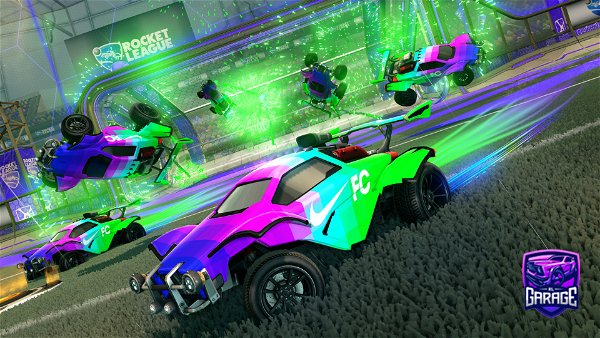 A Rocket League car design from Rundxwn