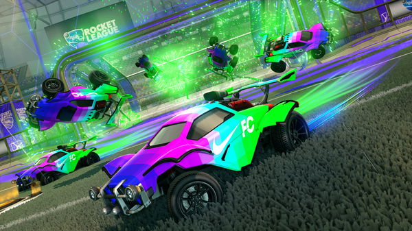 A Rocket League car design from Rundxwn