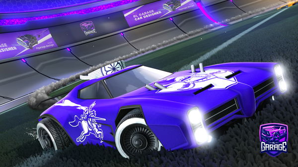 A Rocket League car design from smokkkkkke