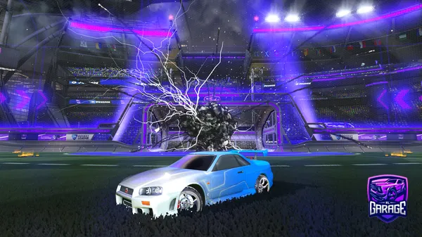 A Rocket League car design from Darkhawh23