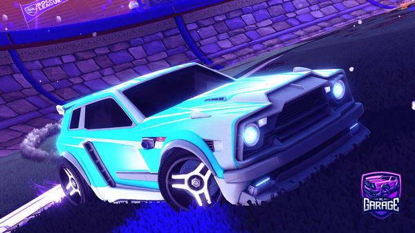 A Rocket League car design from Po1son2000