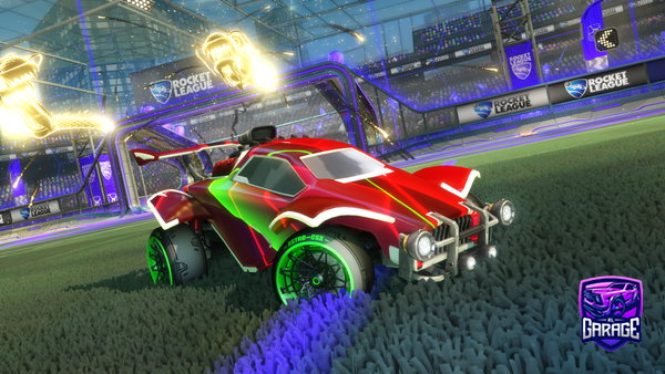 A Rocket League car design from Fan-134