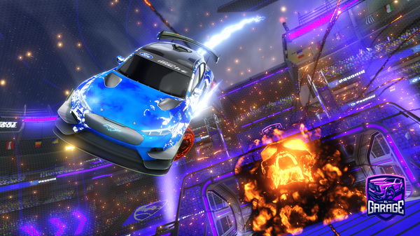 A Rocket League car design from Buffy356