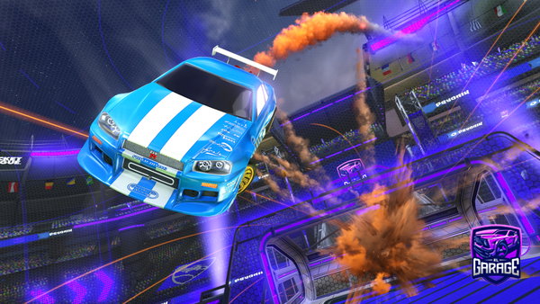 A Rocket League car design from juaniiiii