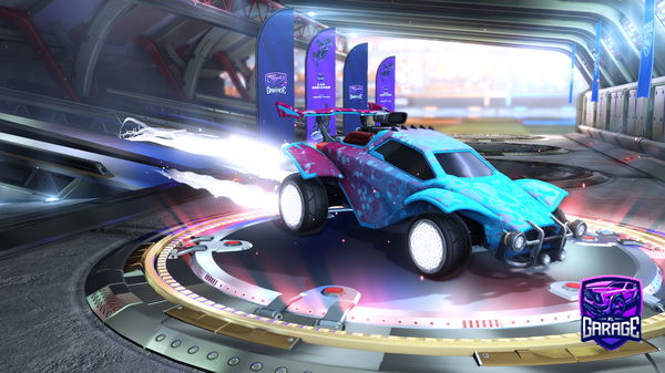 A Rocket League car design from TekaGaming