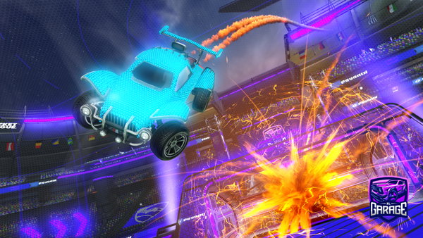 A Rocket League car design from Saucywithbutter