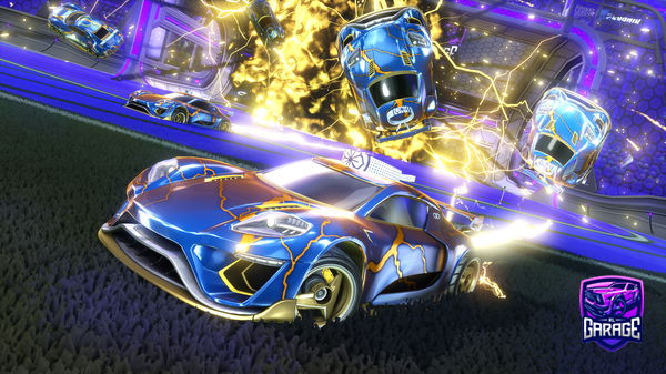 A Rocket League car design from dieguilin