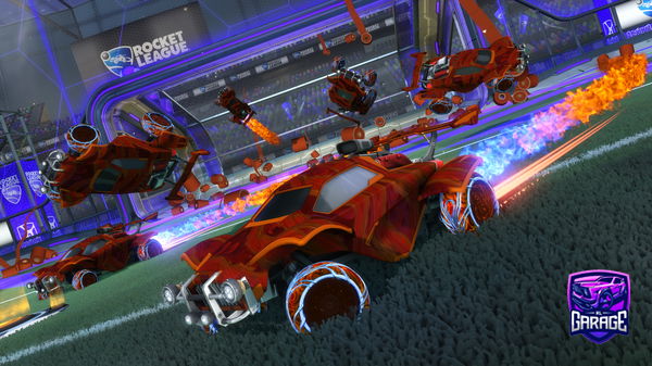 A Rocket League car design from NOODL