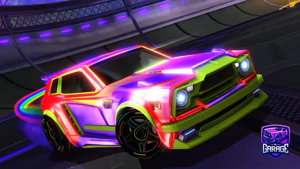 A Rocket League car design from zeerf