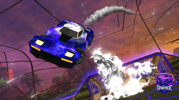 A Rocket League car design from Funixy