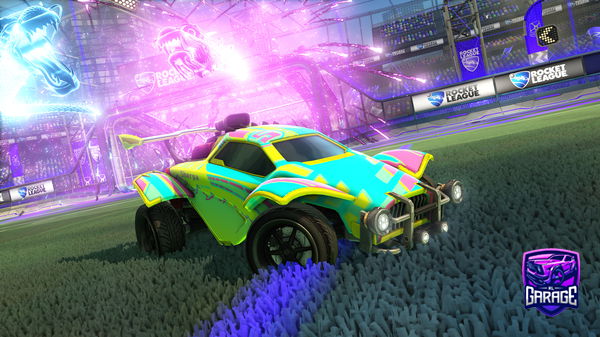 A Rocket League car design from Shinosrl