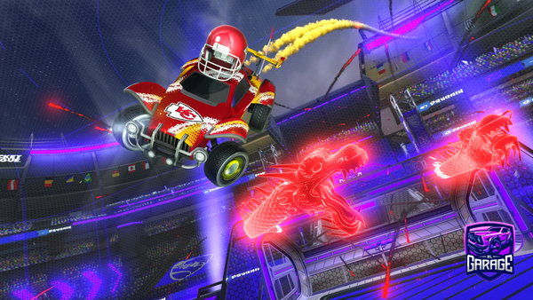 A Rocket League car design from sinkisdum