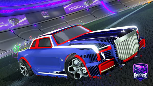 A Rocket League car design from Adamemmet