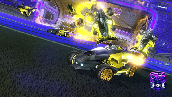 A Rocket League car design from ultimategamer08