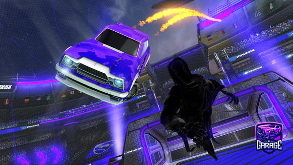 A Rocket League car design from yuganyogurt