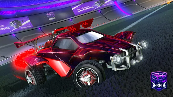 A Rocket League car design from Muddy_bud