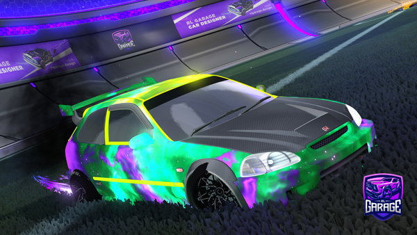 A Rocket League car design from Sssuuiiiiiii