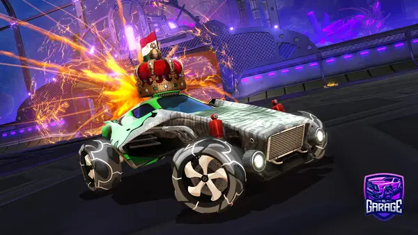 A Rocket League car design from DJUFO94