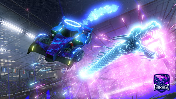 A Rocket League car design from Dingdongdann