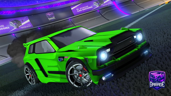 A Rocket League car design from Ollinha