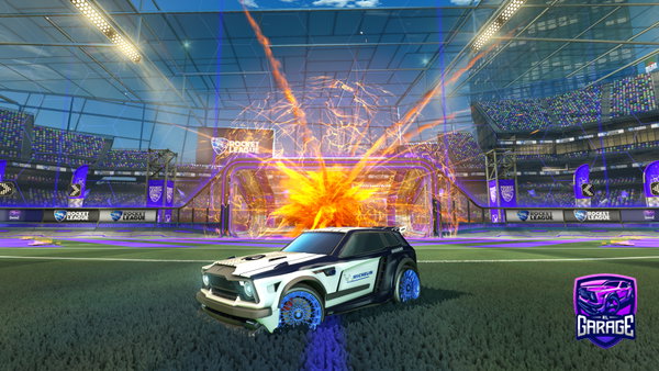 A Rocket League car design from Nateorus