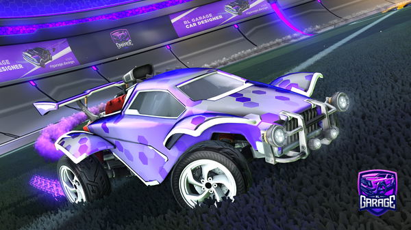 A Rocket League car design from Donut_Master_OOO