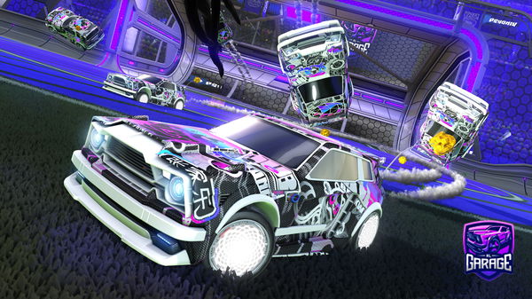 A Rocket League car design from Yousef93746