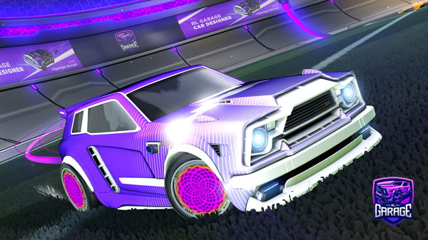 A Rocket League car design from Jackxsh131