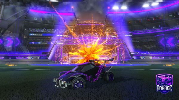 A Rocket League car design from Mateuco