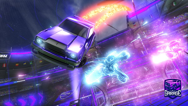 A Rocket League car design from MajorTheGamer