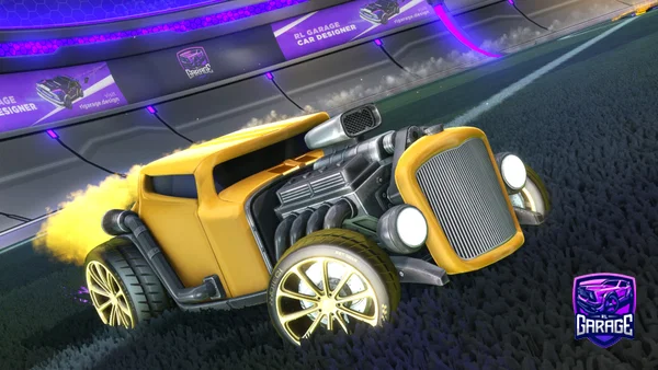 A Rocket League car design from Vannillemilch