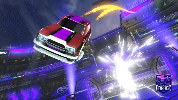 A Rocket League car design from Vwaze77