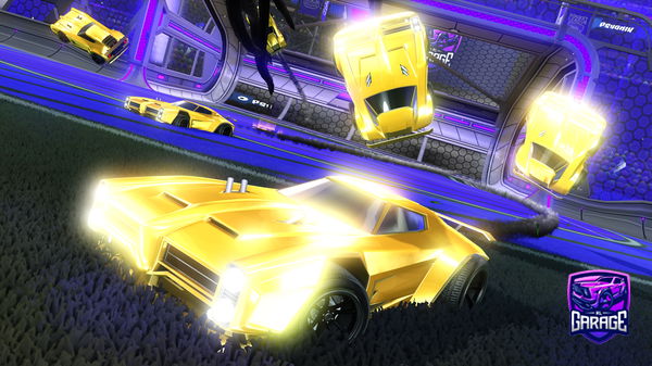 A Rocket League car design from Footbasketman