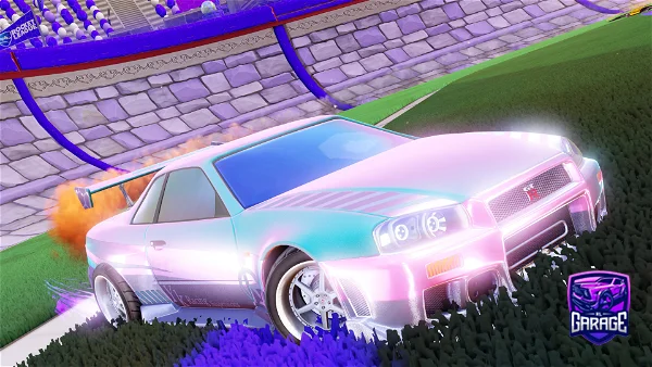 A Rocket League car design from Wantheret