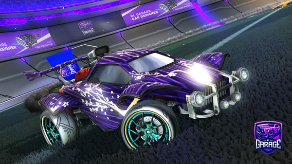 A Rocket League car design from Kevin