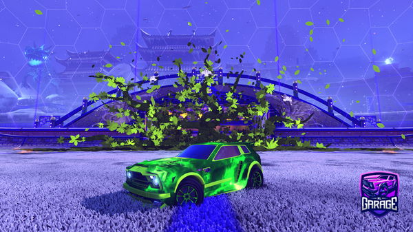 A Rocket League car design from Po1son2000