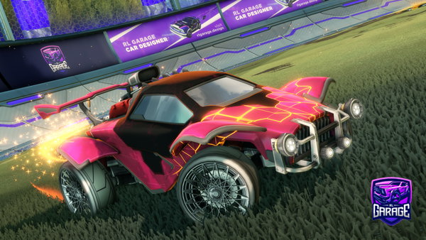 A Rocket League car design from Spowkz